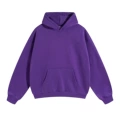 Sweatshirt-purple dropped shoulder sleeves