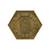 Customized Metal Token, Brass Imperial Guard Waist Badge, Gold-Plated Life-Saving Medal, Tourist Attraction Prop, Escape Room Prop, Murder Mystery Prop