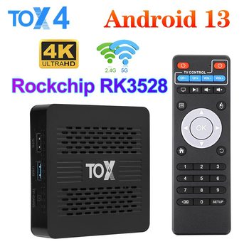 Tox4 Android13 Smart Tvbox Rk3528 Dual Wifi Network Player