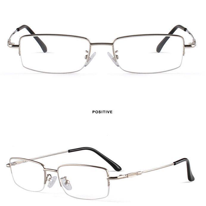 Business Full-Frame Memory Alloy Eyeglass Frames Ultra-Light Small Square Men's Metal Eyeglass Frames for Myopia Wholesale in Danyang