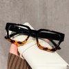 New European and American cross-border Fashion Box anti-blue light plain glasses ins versatile high-grade optical glasses frame plain