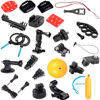 Gopro Sports Camera Universal Accessories Floating Rod Screw Long Screw J-Type Base Adapter Helmet Selfie Accessories