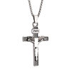 2026 New European and American Style Cross Necklace for Men, Simple Long Gothic Retro Stainless Steel Non-Fading Pendant for Women