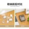 Portable data cable storage box winding earphone cable charger storage box with lid drawer organizing box