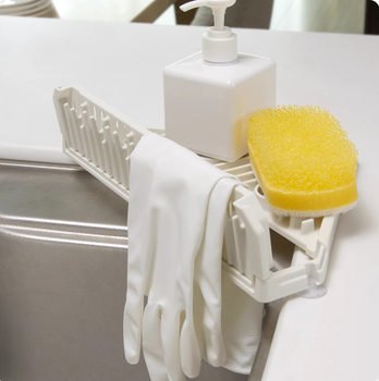 Cross-Border Kitchen Sink Drain Rack Triangle Storage Rack Gloves Rag Sponge Wipe Storage Rack Home Daily Necessities