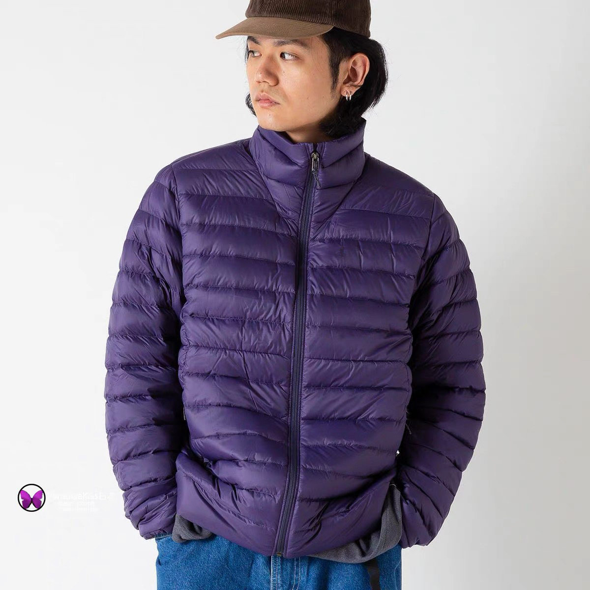 800 Fill Power Pata Flagship down Sweater Lightweight down Jacket Outdoor Stand Collar Warm Coat