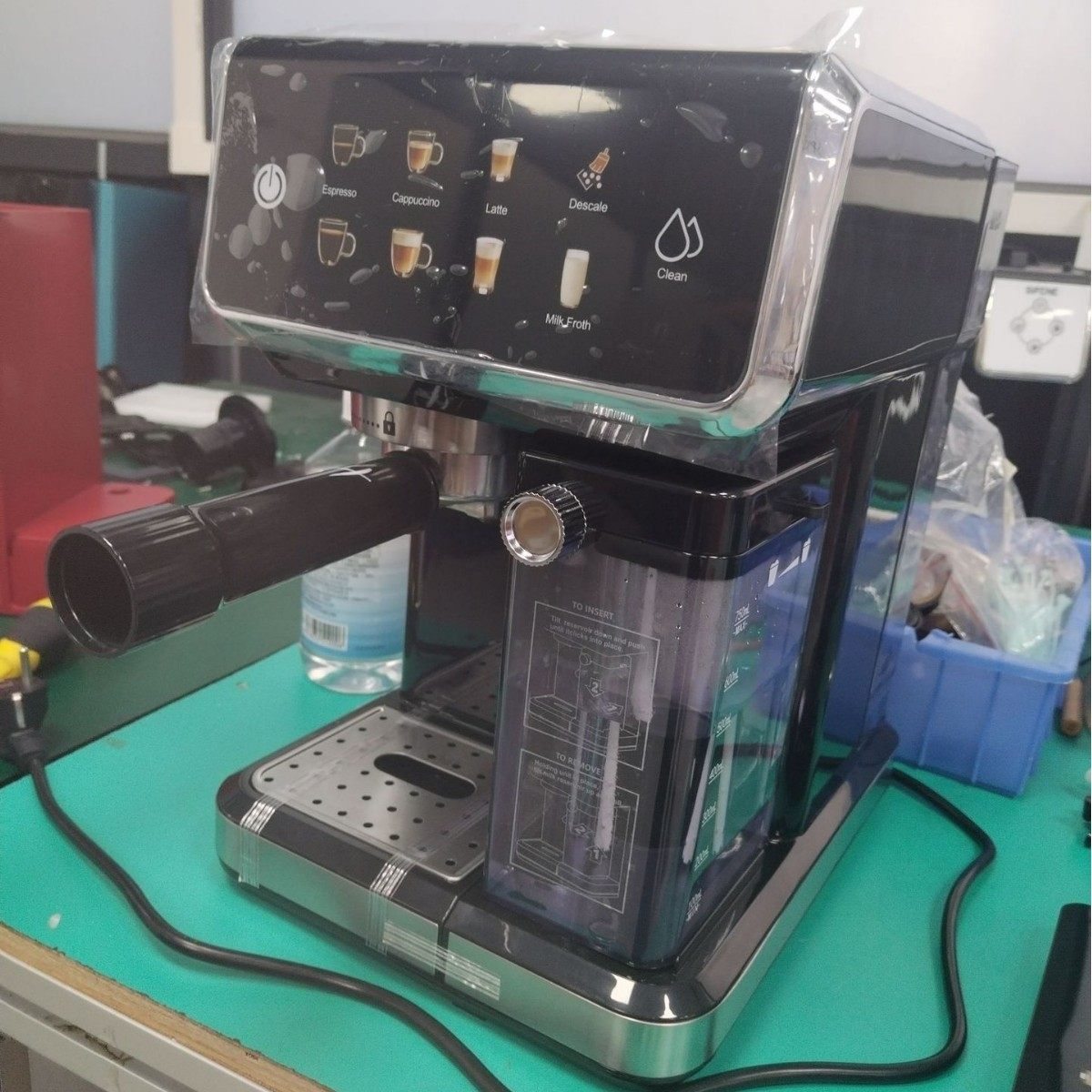 Foreign Trade Coffee Machine for Home Use, Fully Automatic 20Bar High Pressure, Small Office Espresso Capsule Coffee Machine, Three-In-One
