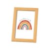 Wooden Photo Frame 6inch Tabletop Photo Frame 10inch Horizontal Frame A4 Puzzle Frame Oil Painting Frame Framed Outer Frame Photo Wall Hanging