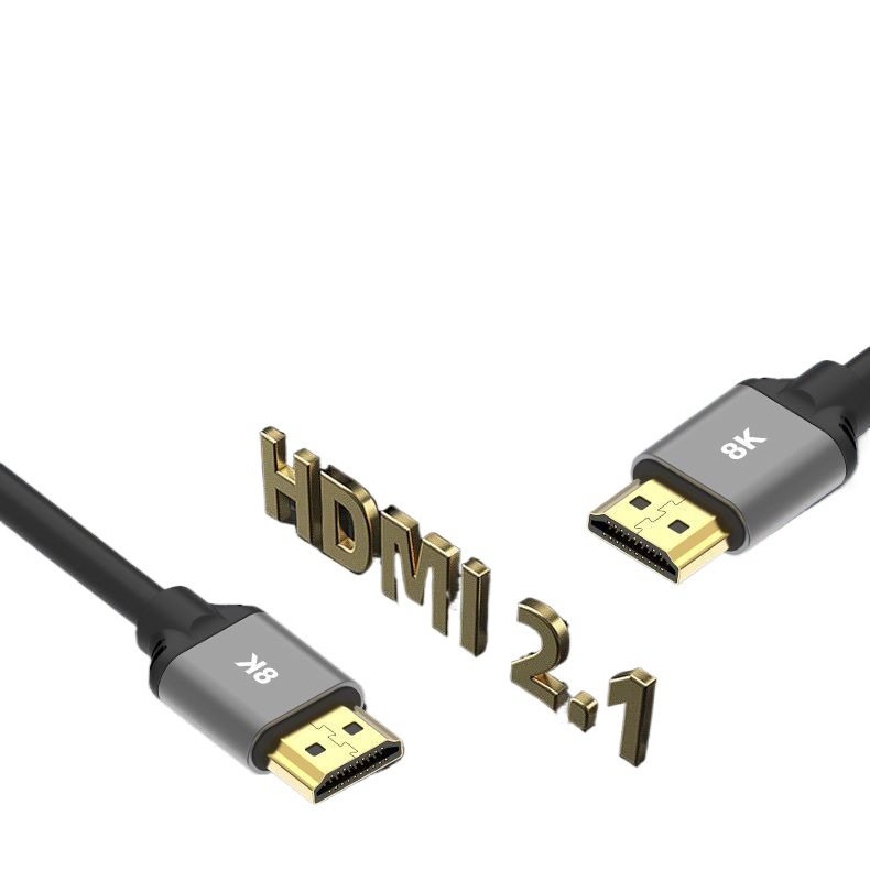 HDMI Cable 8K High-Definition Cable Set-Top Box Tv High-Definition Cable Computer Cable Computer Monitor Projector Monitoring Cable 4K