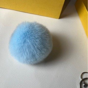 Leopard Print Plush Keychain Pendant, Light and Stylish Chanel-Style Bag Charm