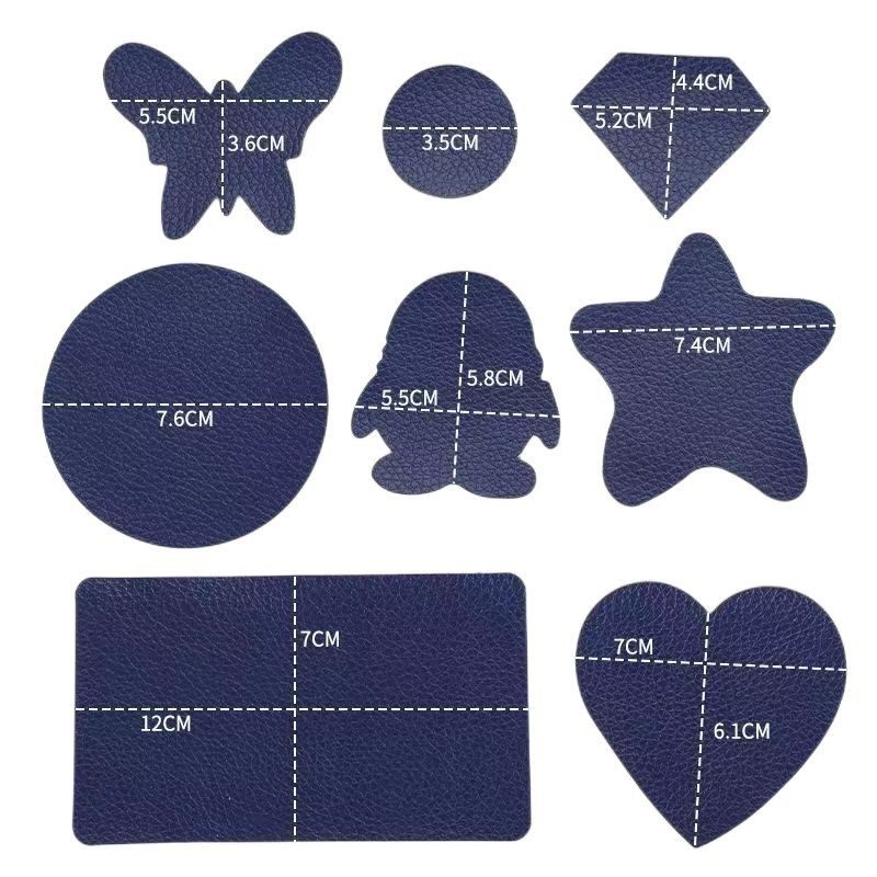 Strong Self-adhesive Leather Stickers Car Leather Seat Repair Sofa Leather Bedside Repair Cartoon Patch Stickers No Ironing