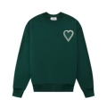 Dark green [611 car badge round neck style]