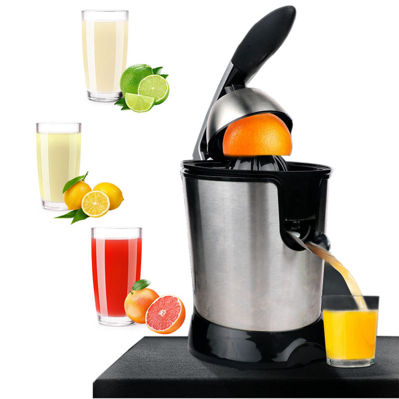 Juice Machine Us Standard 110V Household Stainless Steel Juicer Lemon Orange Pulp Juice Separation Cooking Machine Stainless Steel Material