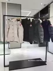New Premium Authentic Canada Goose-style Unisex Parka Cotton Padded Coat with Large Pockets, Hooded, Thick Warm Windproof Outerwear