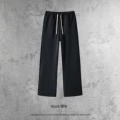 Straight leg pants - reactive black