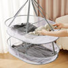 Multi-layer clothes drying net socks artifact clothes drying basket household sweater special clothes drying rack cashmere sweater tile net pocket