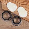 Stainless Steel Dumpling Skin Cutting Tool Set Household Dumpling Making Round Mold Press Dumpling Skin Knife Maker