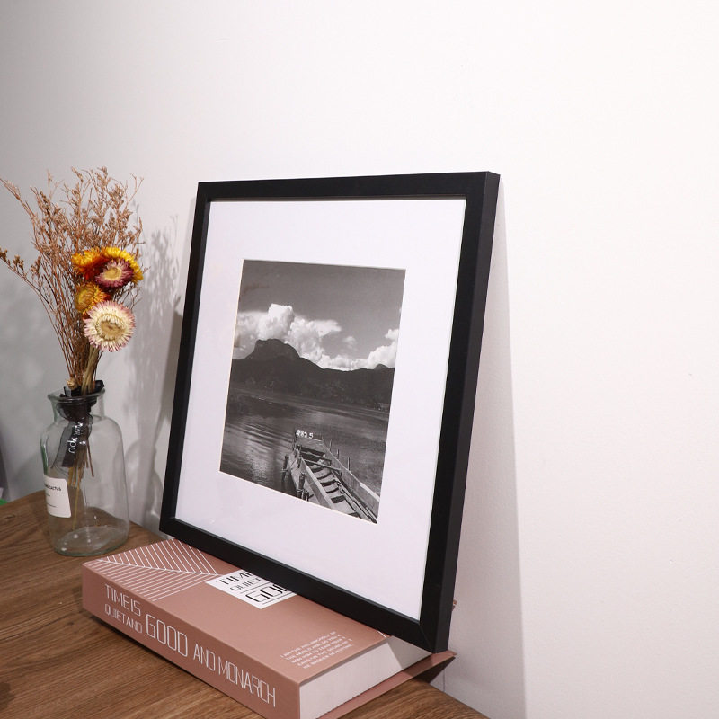 Cross Border Hot Selling Multi Collage Gallery Square Photo Frame Wall Decoration Picture Frame Photo Frame Wholesale Home Office Decoration