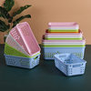 Large Kindergarten Toy Storage Basket Desktop Storage Box Sundries Organizer Box Storage Basket Plastic Small Basket