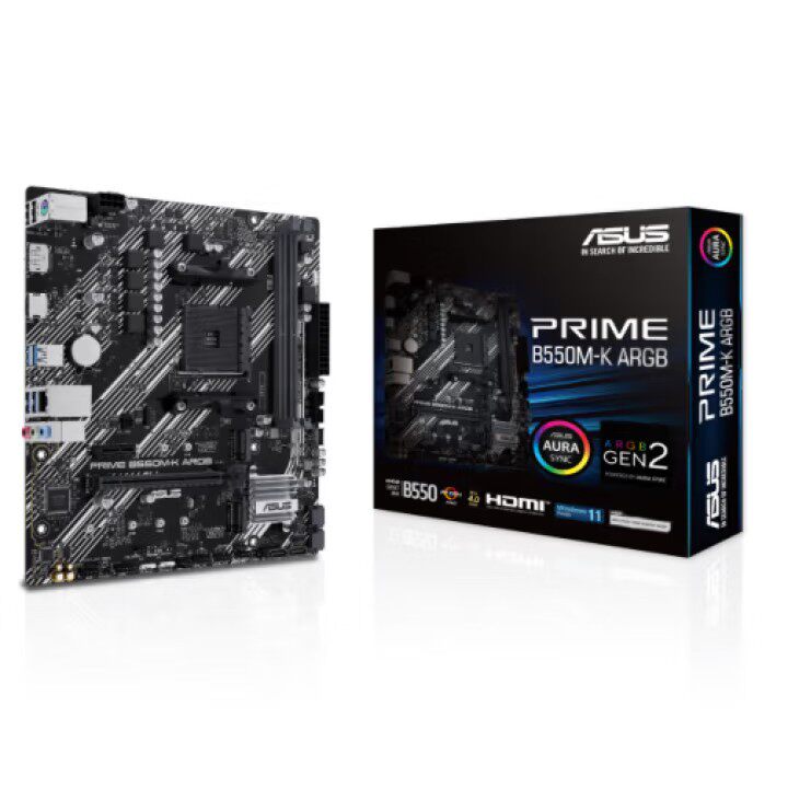 Подходит для материнской платы настольного пк Asus PRIME B550M-K ARGB серии AM5 с процессором/синхронизацией ARGB Shinguang Изображение 1