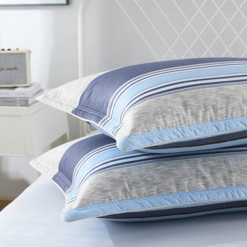 Pillowcase Cotton Household Thickened Cotton Padded Pair Pack 48x 74cm Student Single Large Pillow Core Pillowcase