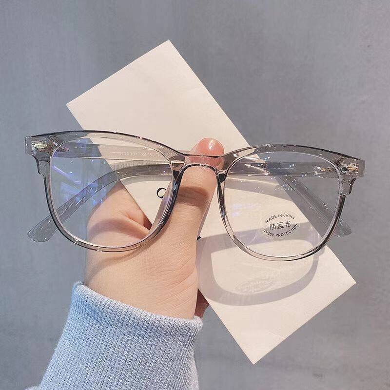 Korean Style Glasses Women's Proximity Mirrors Anti-blue Goggles Men's Trendy Plain Plain Glasses Glasses Frame Students