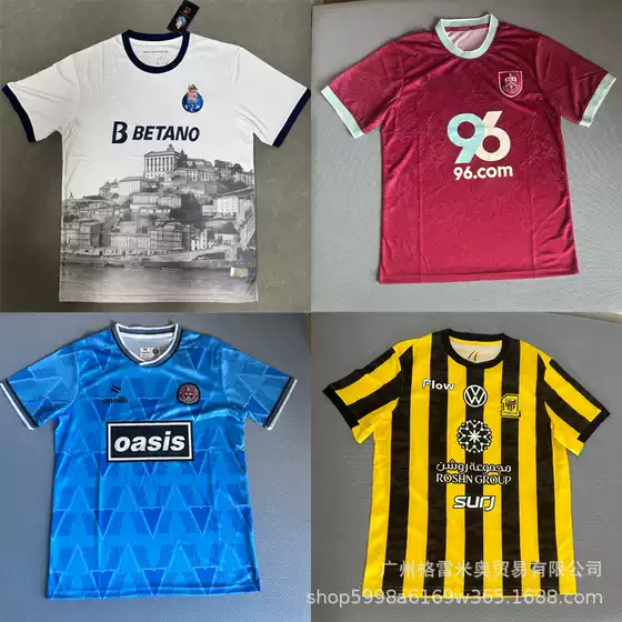 25 Bohemian Jerseys Como Gída United Genoa Panathinaikos Sweat-Absorbent Athletic Football Uniforms