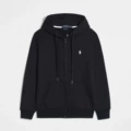 Zipper black (white)