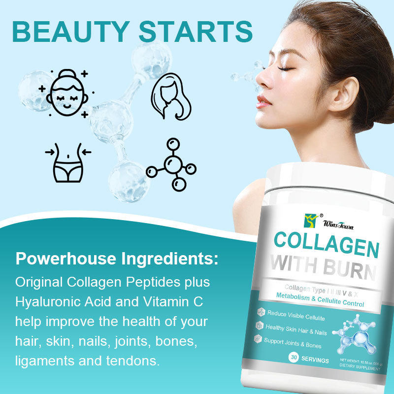 Collagen Skin Gluta Glow Powder Collagen with Burn Powder