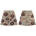 Camouflage apricot shorts