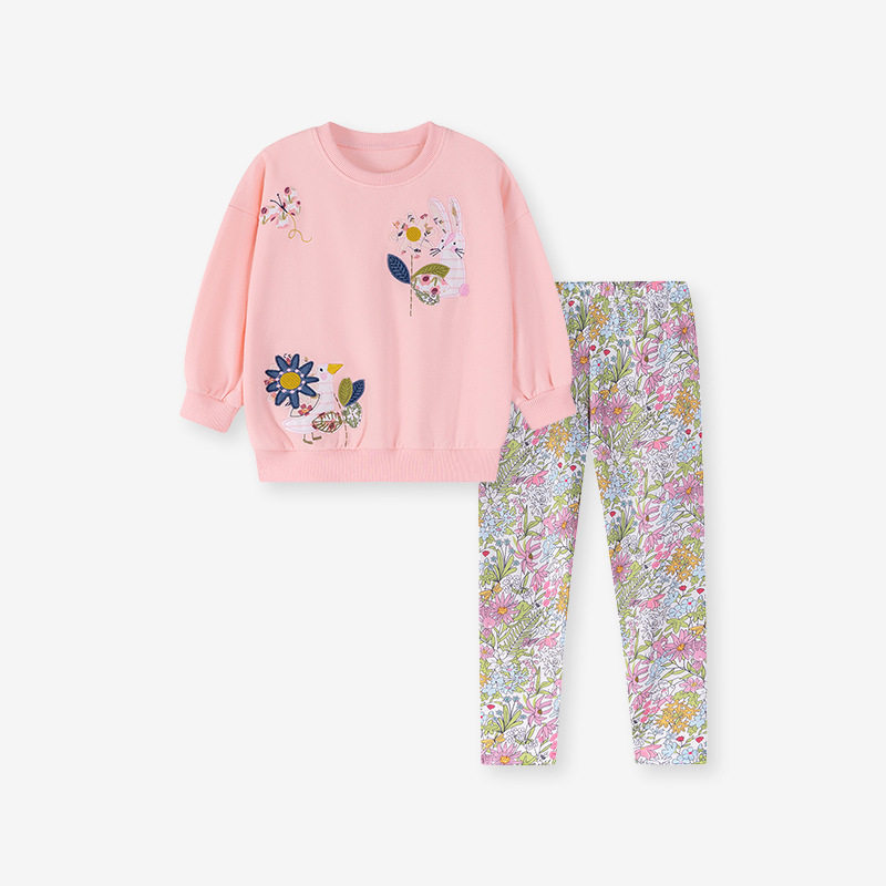 Source Factory Kids' Clothing Wholesale, Autumn Girls' Set, Baby Kids' Set