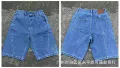 Washed blue jorts/size s28-xl34