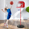 Sports Toys Outdoor Indoor Sports Home Basketball Hoop Shooting Rack 2m Adjustable Height Children's Basketball Stand