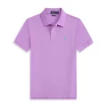 Polo light purple green label