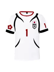 2025 New Short-Sleeved Jersey Anime Blue Lock Peripheral Lsjy Jacket 3D Printed T-Shirt College Team Uniform