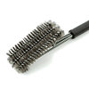 Amazon hot selling BBQ Barbecue brush 18 inch three wire grill brush grill grill cleaning brush spot