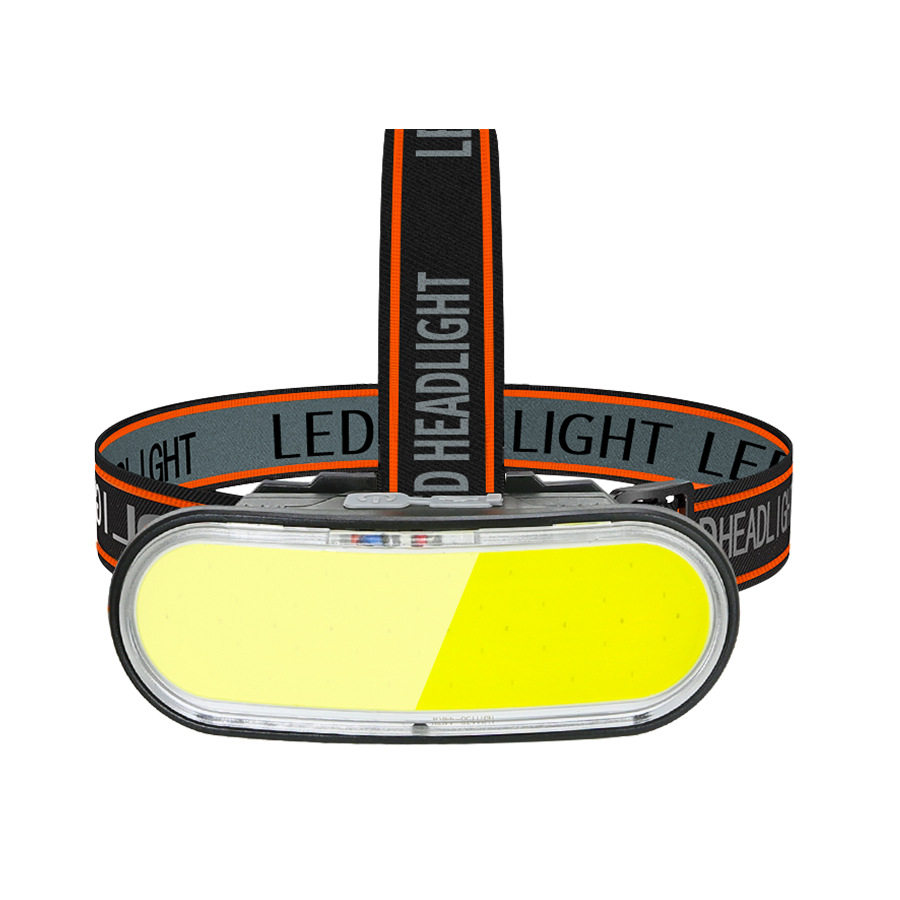 Cross-border dual light source strong light long-range head-mounted flashlight outdoor home night fishing lighting strong light led headlamp