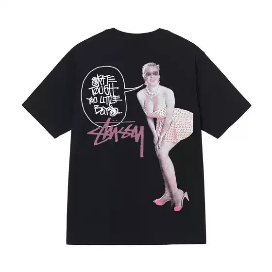 STU2025 New T-Shirt for Men and Women Short Sleeve Cow Print Tee Summer Loose Fit 23