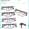 New Metal Hinge Tooth Glasses Frame for Teenagers and Students Tr90 Square Frame Myopia Glasses Frame Danyang Glasses Wholesale