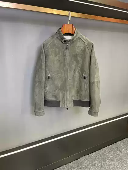 LP Men's Loro Premium Suede Lamb Leather Jacket - Fine Texture, Soft Touch