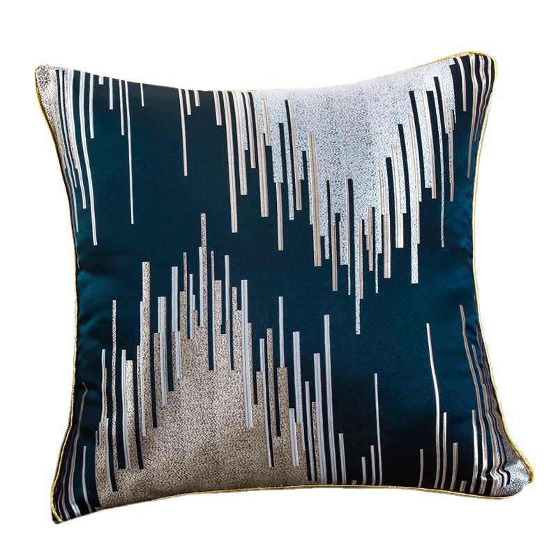 Light Luxury Sofa Back Cushion Pillow Cover Pillow Case Without Core Model Room Living Room Pillow Case Simple