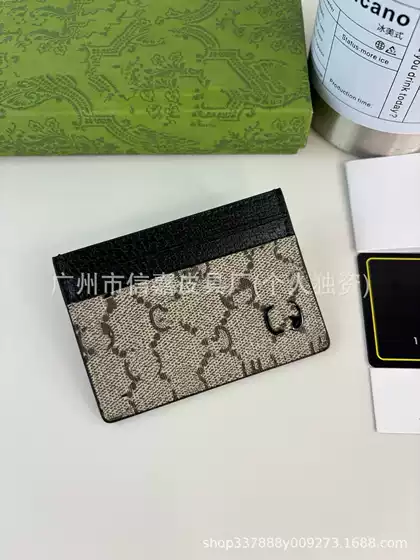 Cross-border color-blocked luxury card holder suitable for driver's license and bank cards, portable with multiple card slots, high-end fashion model