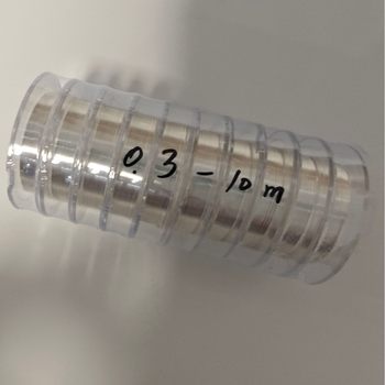 (Custom Order 0.3 10m Pack) Silver-Plated Copper Wire, Color-Preserving, Not Aged, Manicure