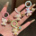 Колокольчик новый Sanrio мультяшный брелок для ключей студенческая школьная сумка милый кулон аксессуары для девочек ювелирные изделия подарок подруге mini 0