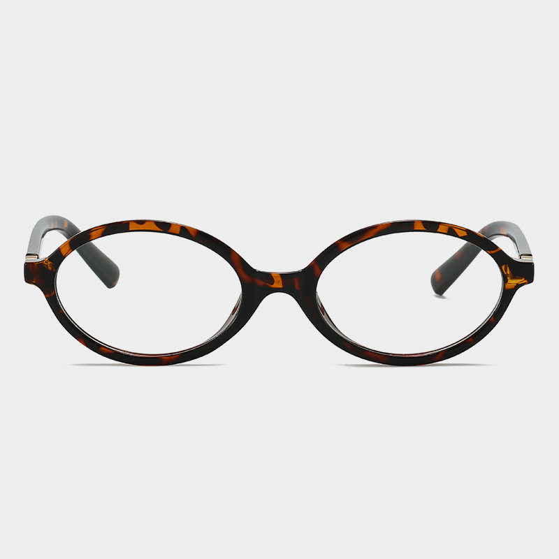 Korean Style Autumn and Winter Miaojia Glasses Frame Zhang Yuanying Same Style Miujia Nerd Flat Glasses Oval Myopia Glasses