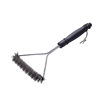 In Stock 12inch Triangular Curly Brush Bbq Wire Grill Brush Grilling Tools Outdoor Barbecue Grill