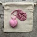 Pink love necklace
