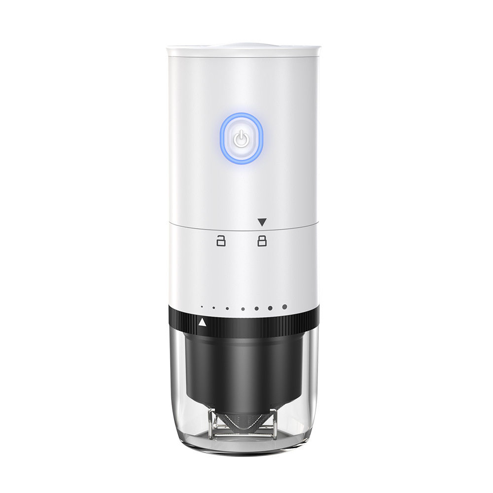 Coffee Grinder Outdoor Household Removable Open Lid Bean Adjustable Thick Electric Ceramic Coffee Bean Grinder