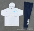 25naples 01 white hoodie suit