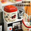 Creative Multifunctional Dustproof Storage Box Student Desk Storage Trash Bin Office Desktop Storage Box